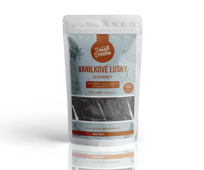 Obal vanilkových lusků Pompona