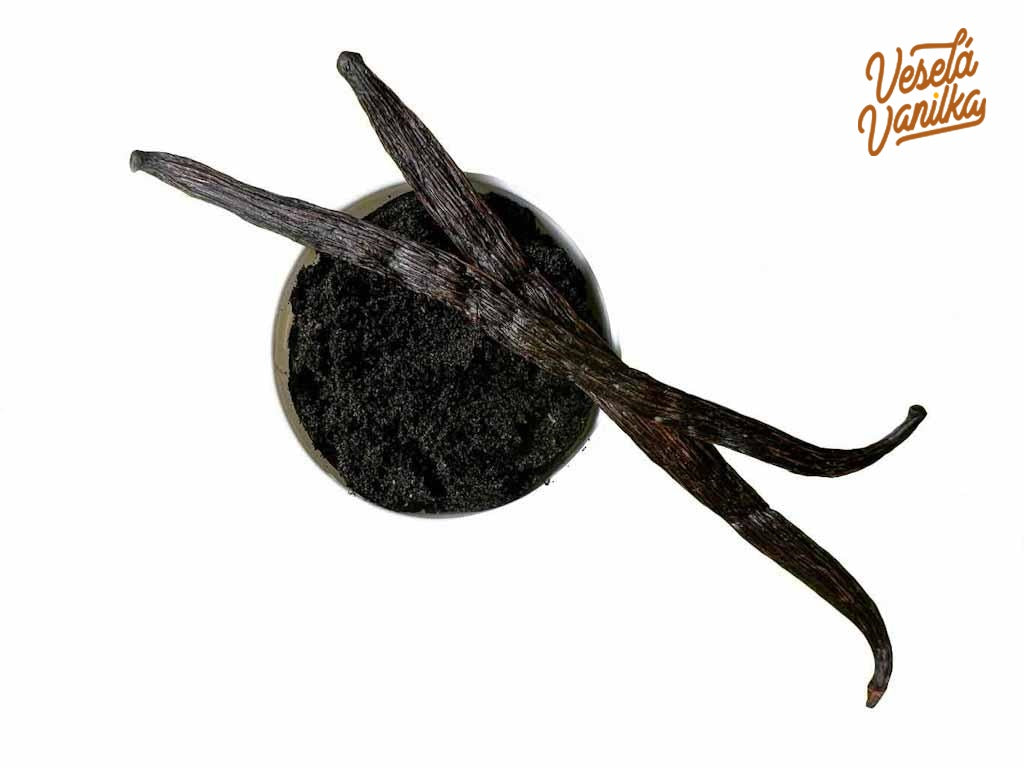 Vzácný vanilkový kaviár